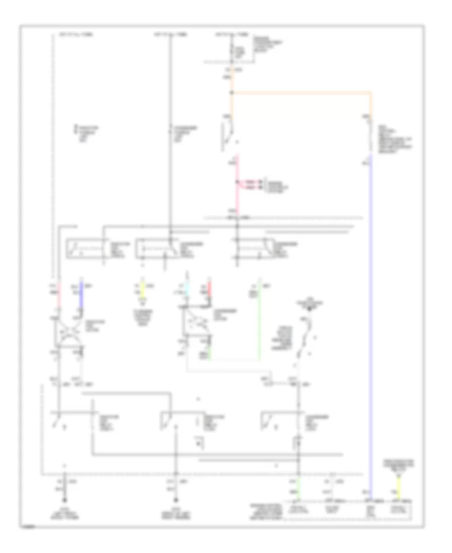 2 5L Cooling Fan Wiring Diagram for Hyundai Sonata GLS 1999