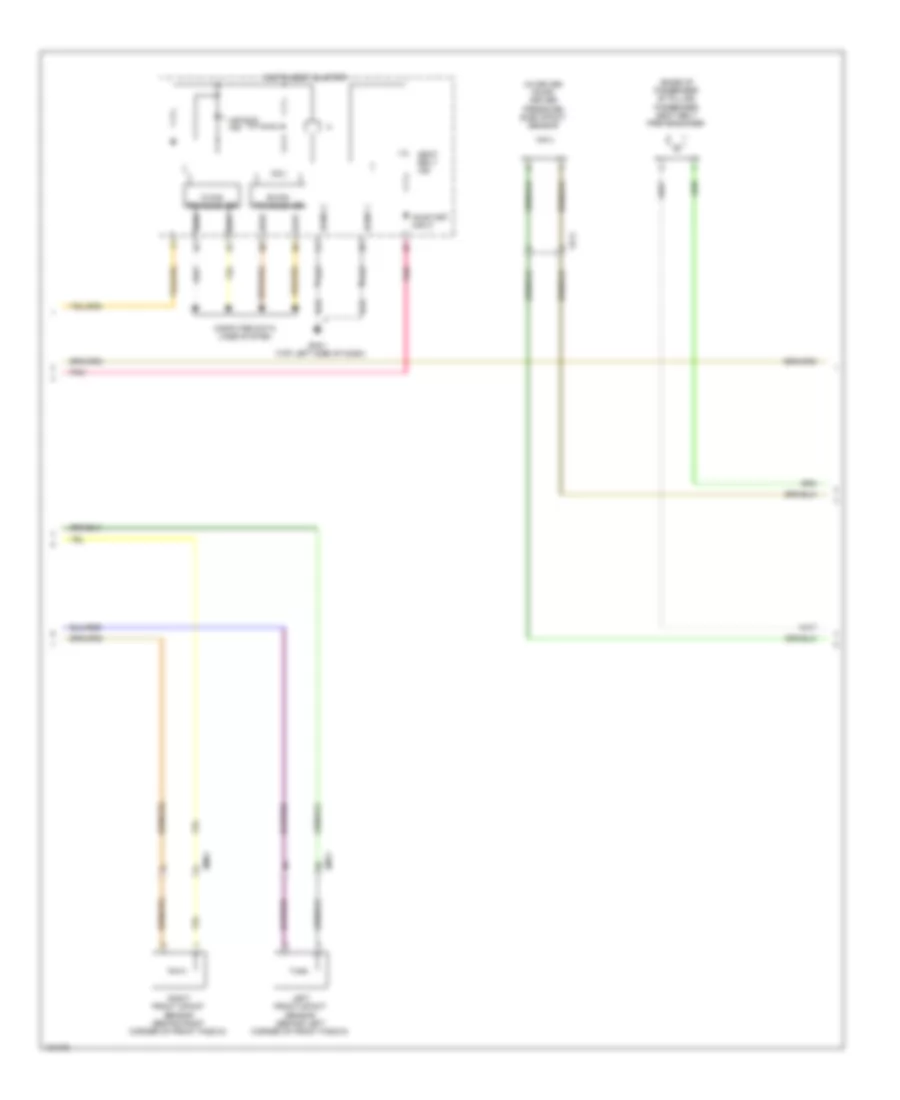 Supplemental Restraints Wiring Diagram, Advanced (2 of 3) for Hyundai Veloster 2014