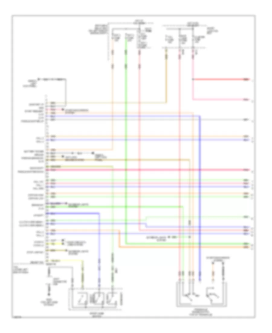 1 6L Transmission Wiring Diagram 1 of 3 for Hyundai Veloster 2014