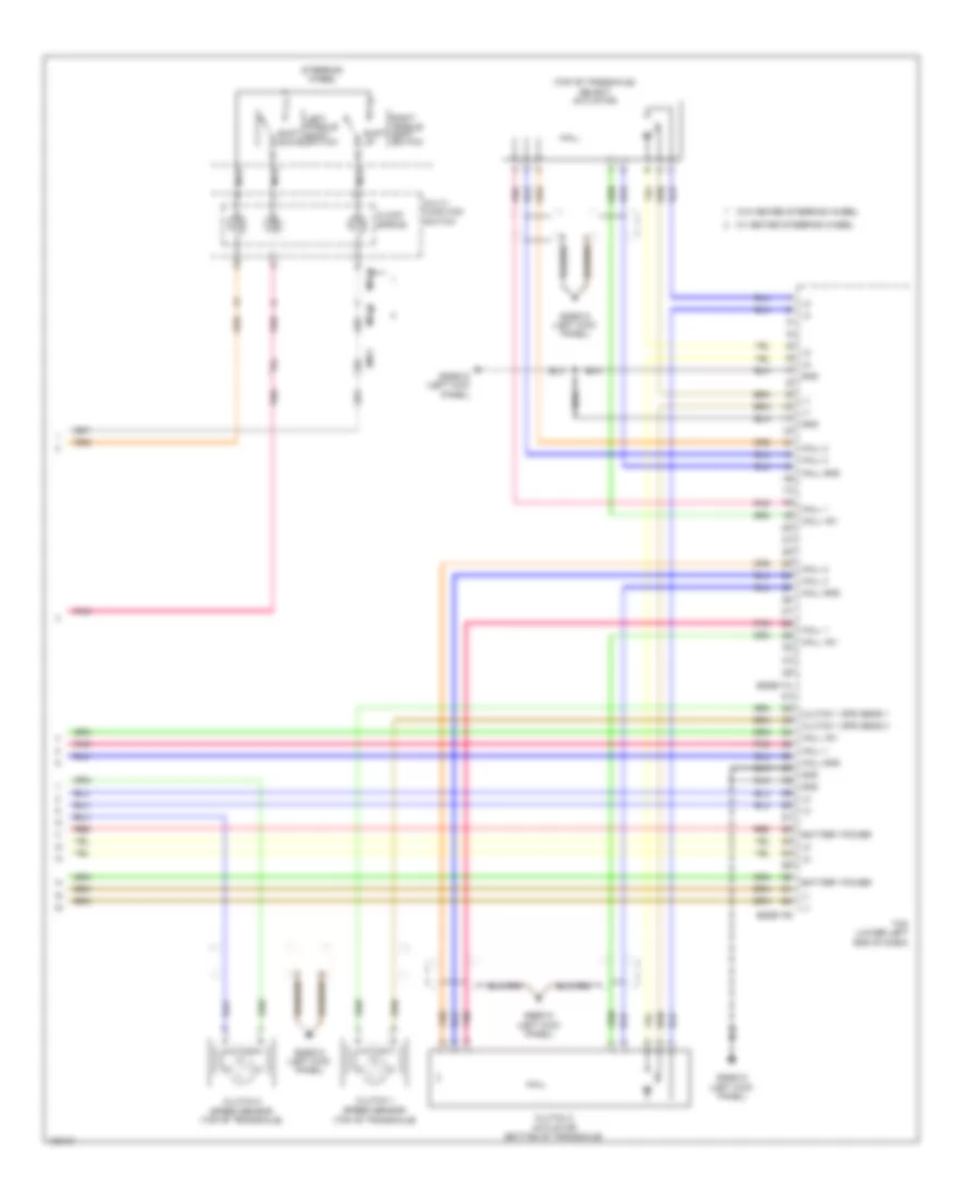 1.6L, Transmission Wiring Diagram (3 of 3) for Hyundai Veloster 2014