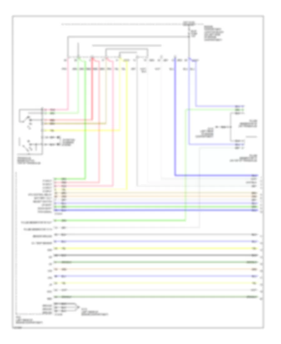 A T Wiring Diagram 1 of 2 for Hyundai Azera Limited 2006