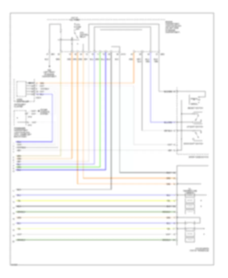 A T Wiring Diagram 2 of 2 for Hyundai Azera Limited 2006