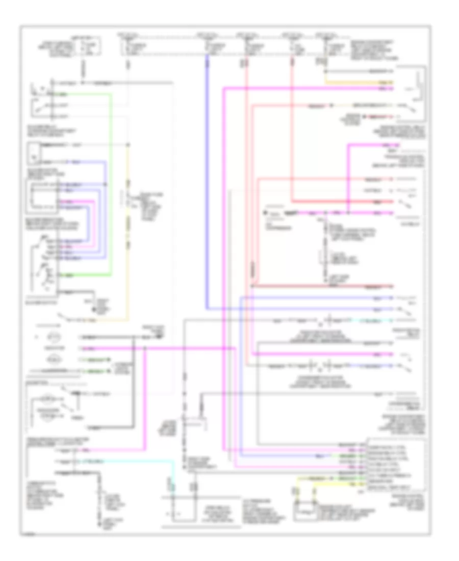 Manual AC Wiring Diagram for Hyundai Tiburon 1999