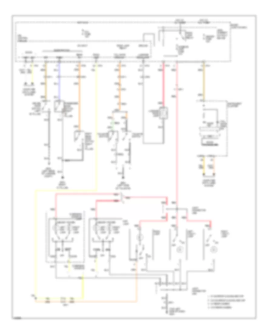 Courtesy Lamps Wiring Diagram for Hyundai Veloster Turbo 2014