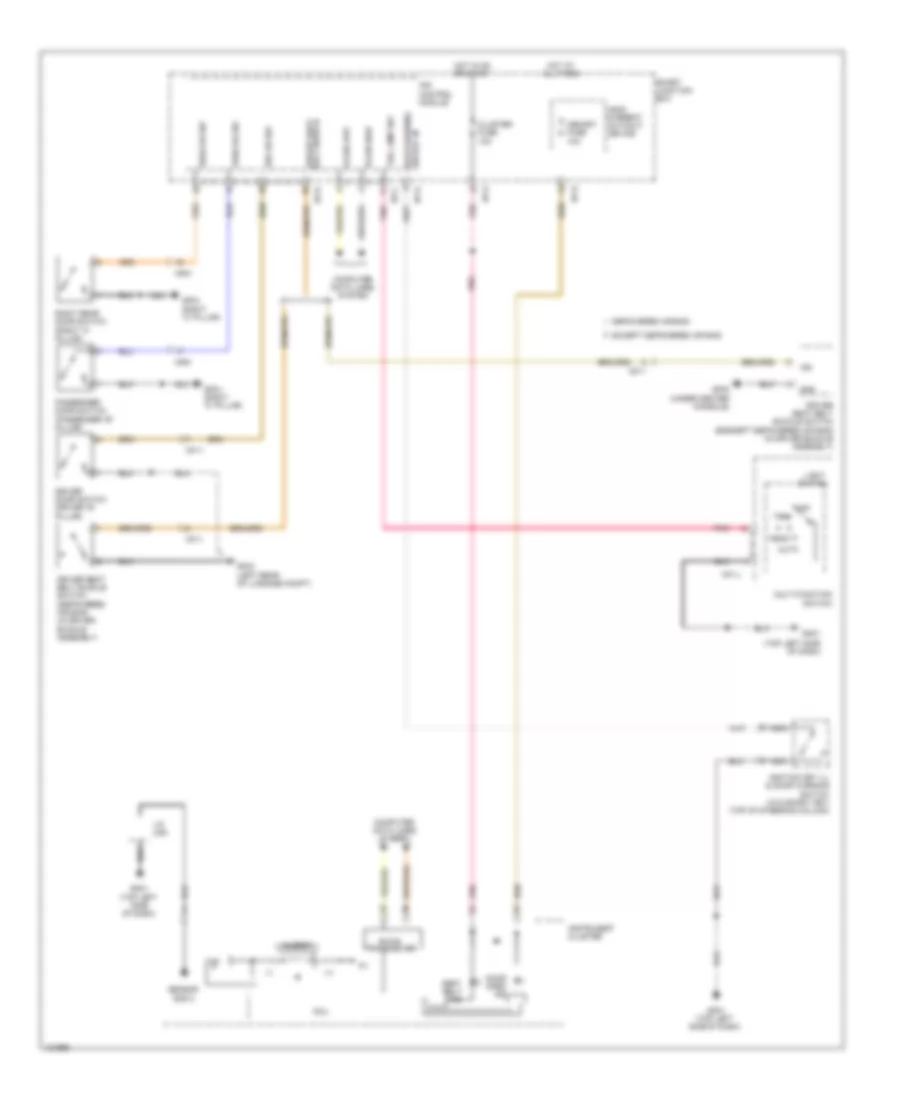 Chime Wiring Diagram for Hyundai Veloster Turbo 2014