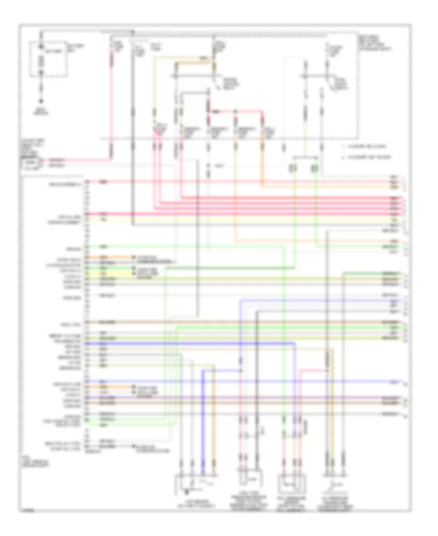 1 6L Engine Performance Wiring Diagram with DCT 1 of 5 for Hyundai Veloster Turbo R Spec 2014