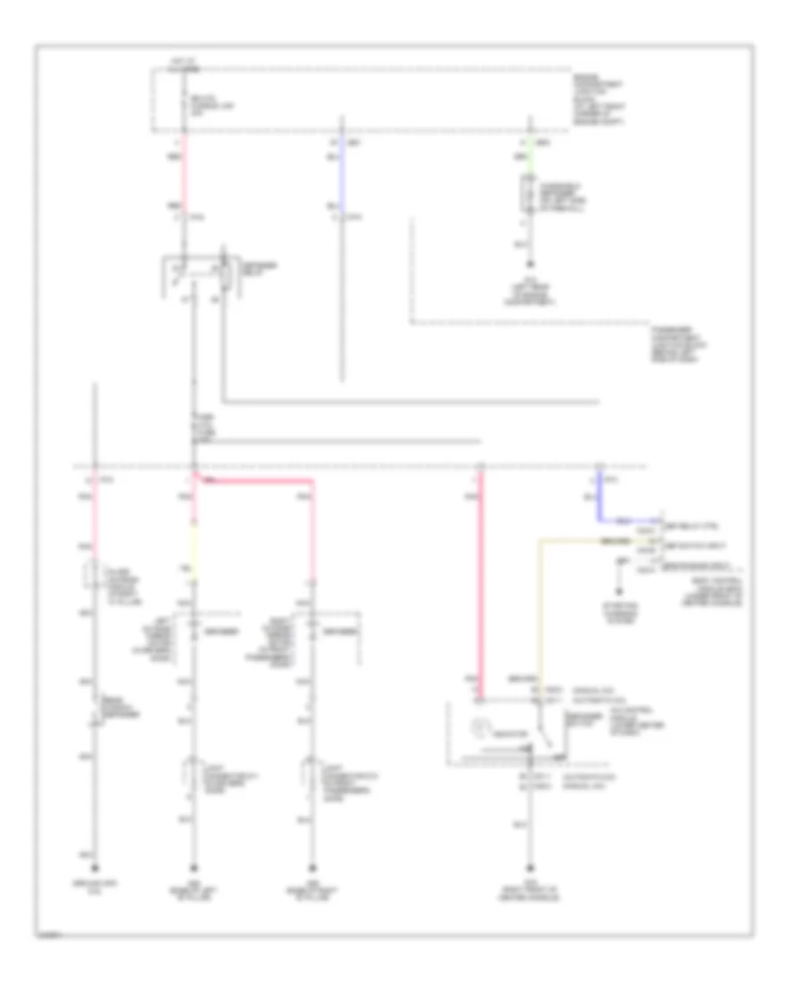 Defoggers Wiring Diagram for Hyundai Sonata GLS 2009