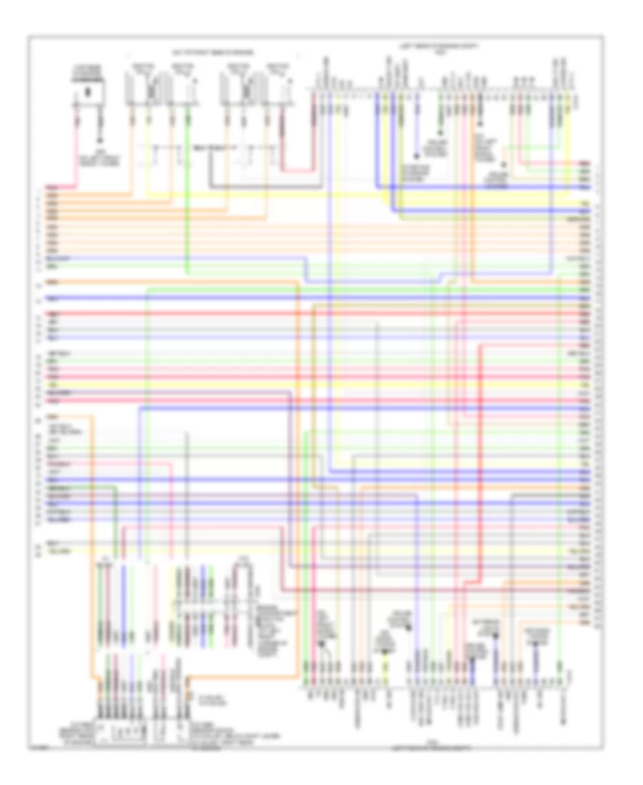 2.4L, Engine Performance Wiring Diagram (3 of 5) for Hyundai Sonata GLS 2009