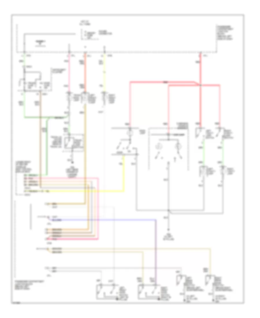 Courtesy Lamps Wiring Diagram for Hyundai Sonata GLS 2009