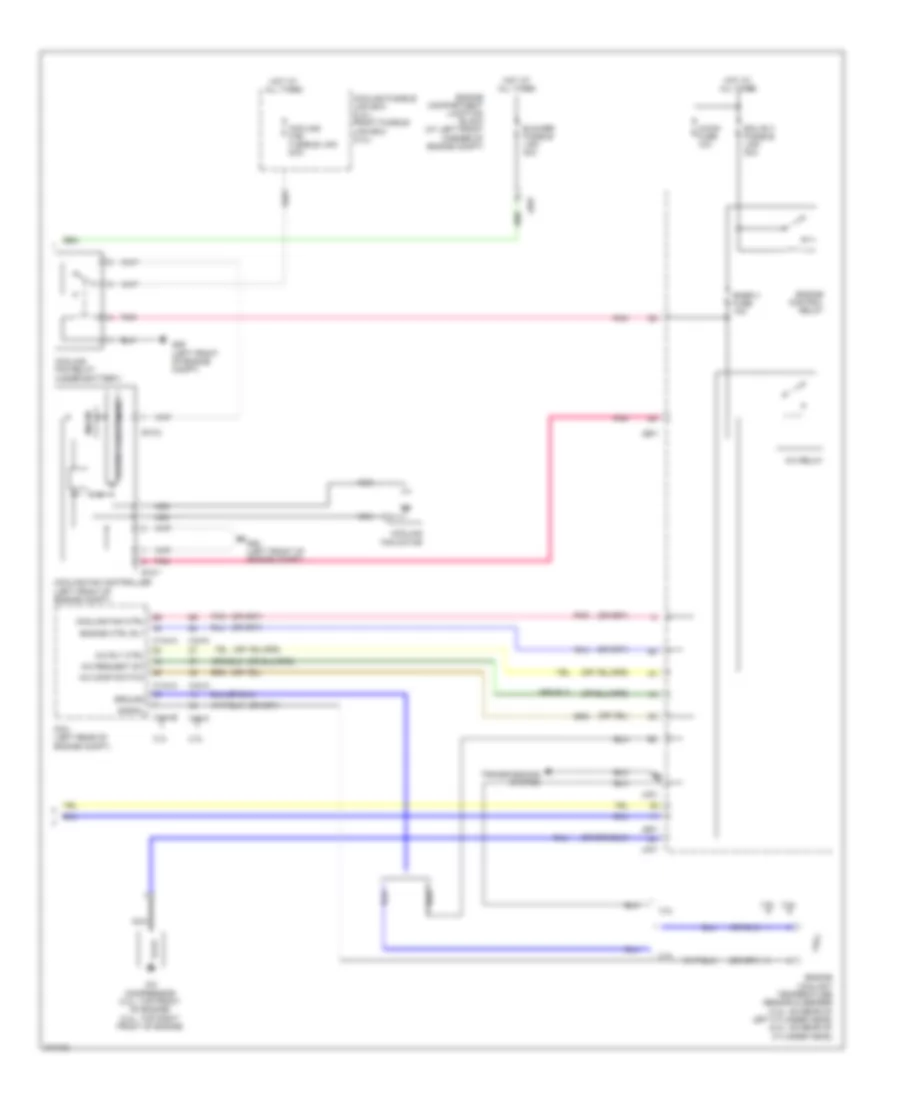 Manual A C Wiring Diagram 2 of 2 for Hyundai Sonata Limited 2009