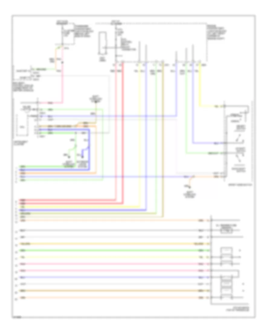 2.4L, Transmission Wiring Diagram (2 of 2) for Hyundai Sonata Limited 2009