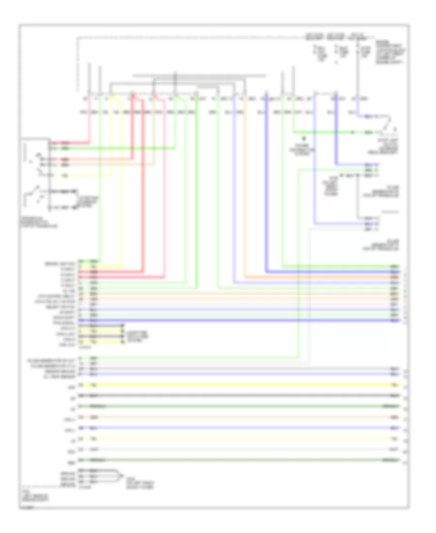 3 3L Transmission Wiring Diagram 1 of 2 for Hyundai Sonata Limited 2009