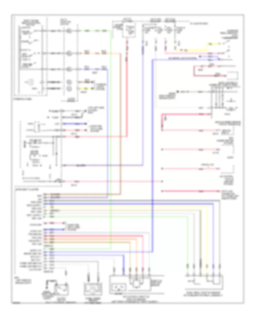 Cruise Control Wiring Diagram M T for Hyundai Accent GS 2012