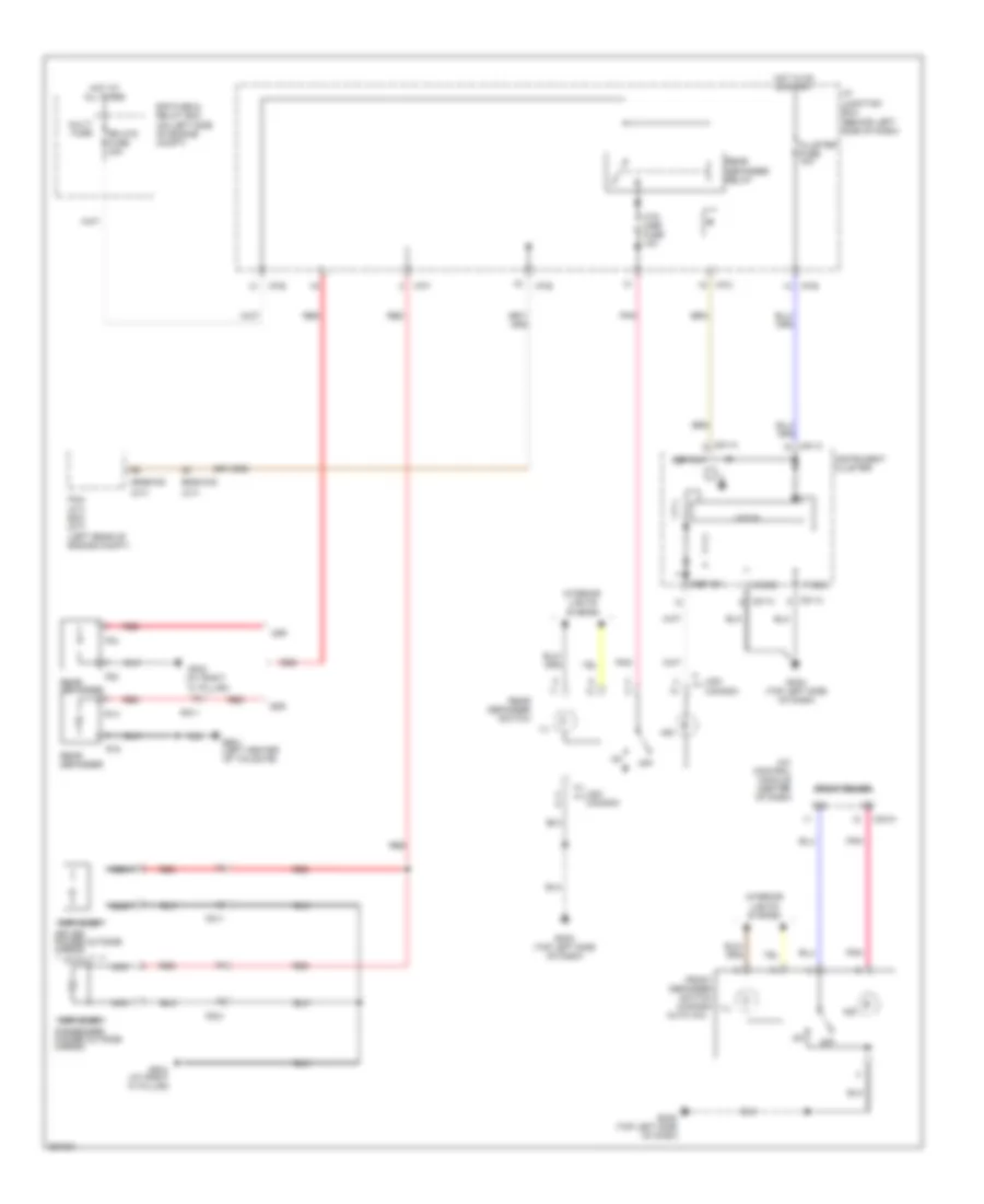 Defoggers Wiring Diagram for Hyundai Accent GS 2012