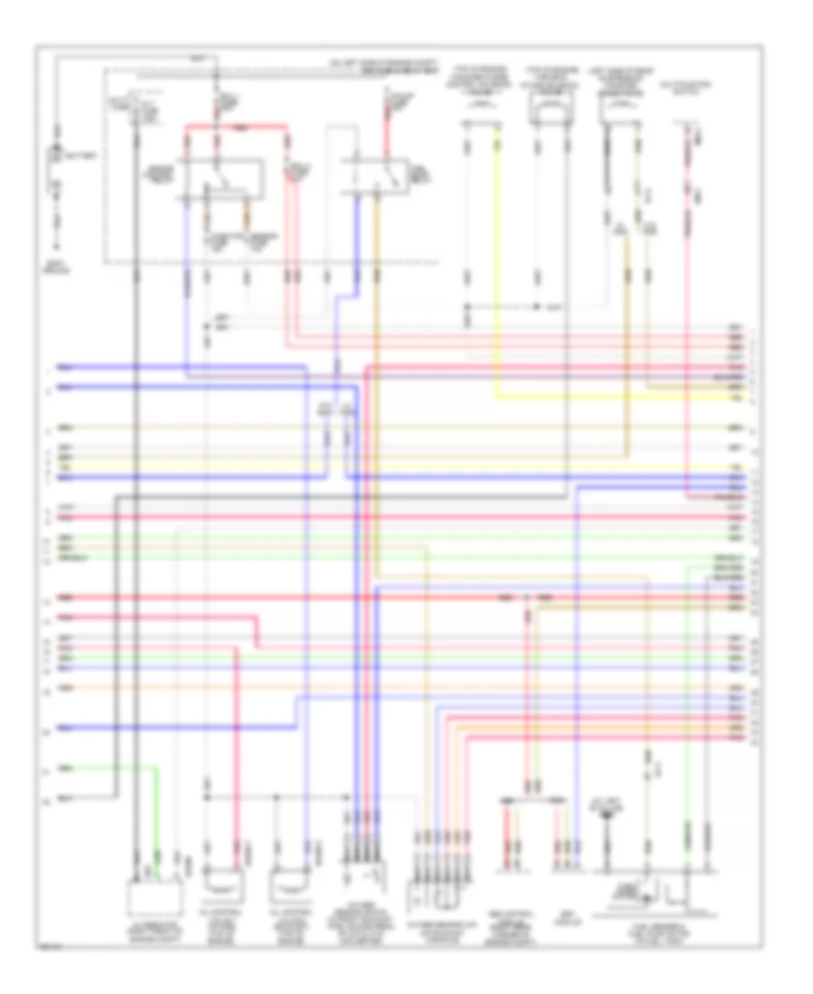 1 6L Engine Performance Wiring Diagram M T 2 of 4 for Hyundai Accent GS 2012