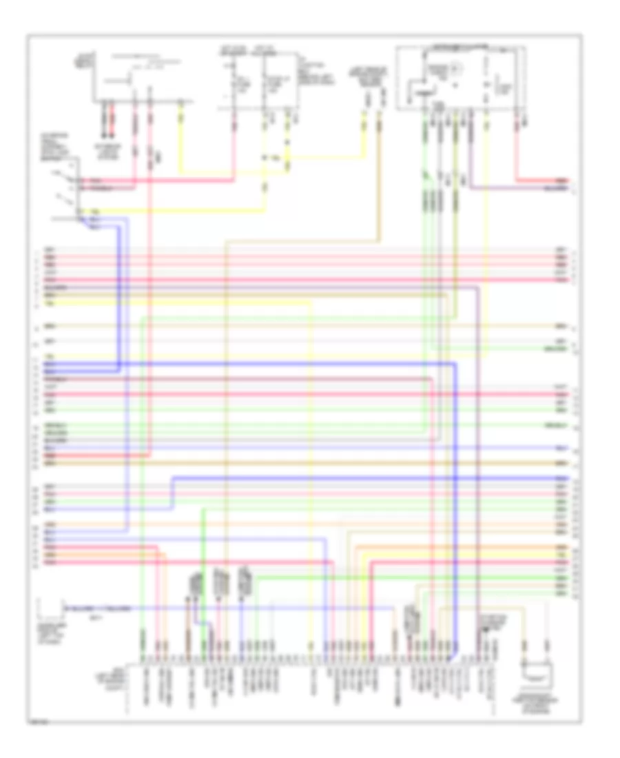 1 6L Engine Performance Wiring Diagram M T 3 of 4 for Hyundai Accent GS 2012