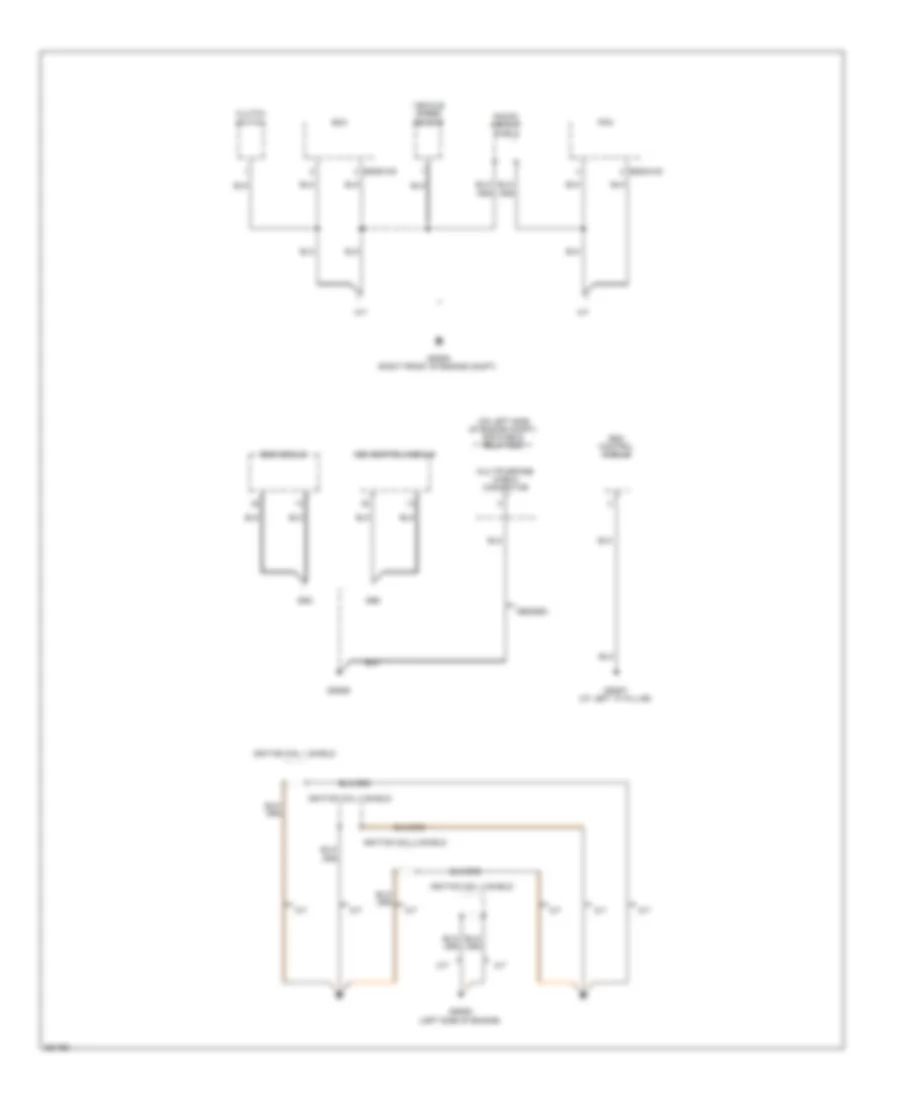 Ground Distribution Wiring Diagram (4 of 4) for Hyundai Accent GS 2012