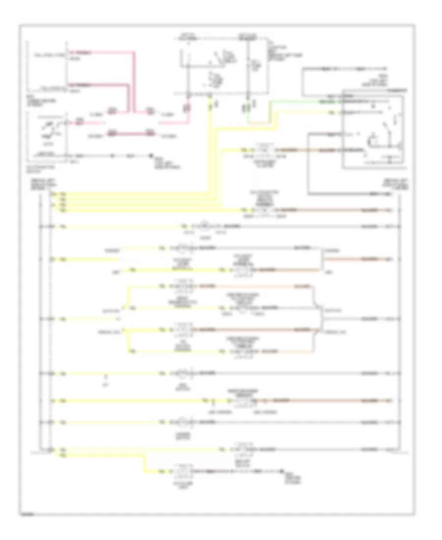Instrument Illumination Wiring Diagram for Hyundai Accent GS 2012