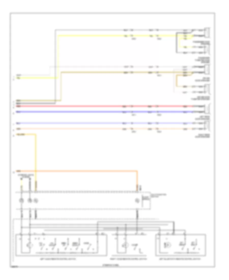 Radio Wiring Diagram (2 of 2) for Hyundai Accent GS 2012