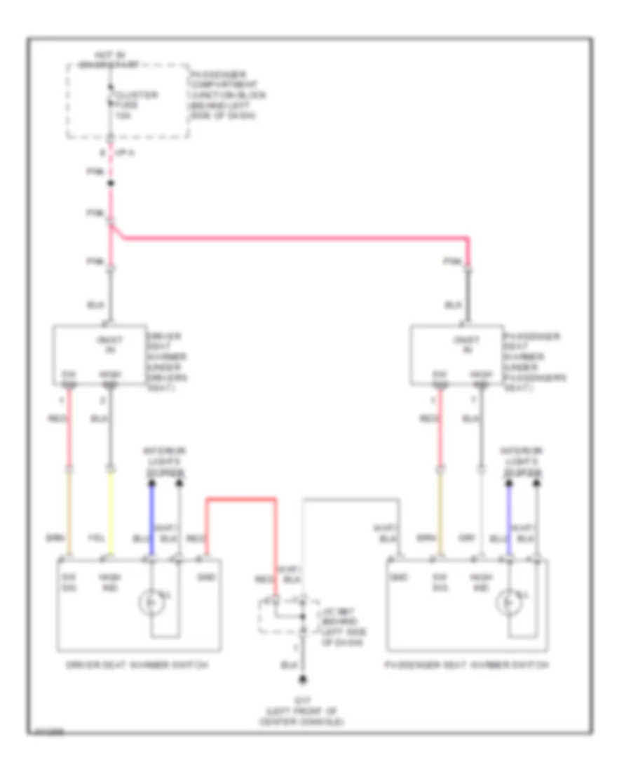 POWER SEATS – Hyundai Sonata SE 2009 – SYSTEM WIRING DIAGRAMS – Wiring  diagrams for cars 2007 Ford Mustang Wiring Diagram Wiring diagrams