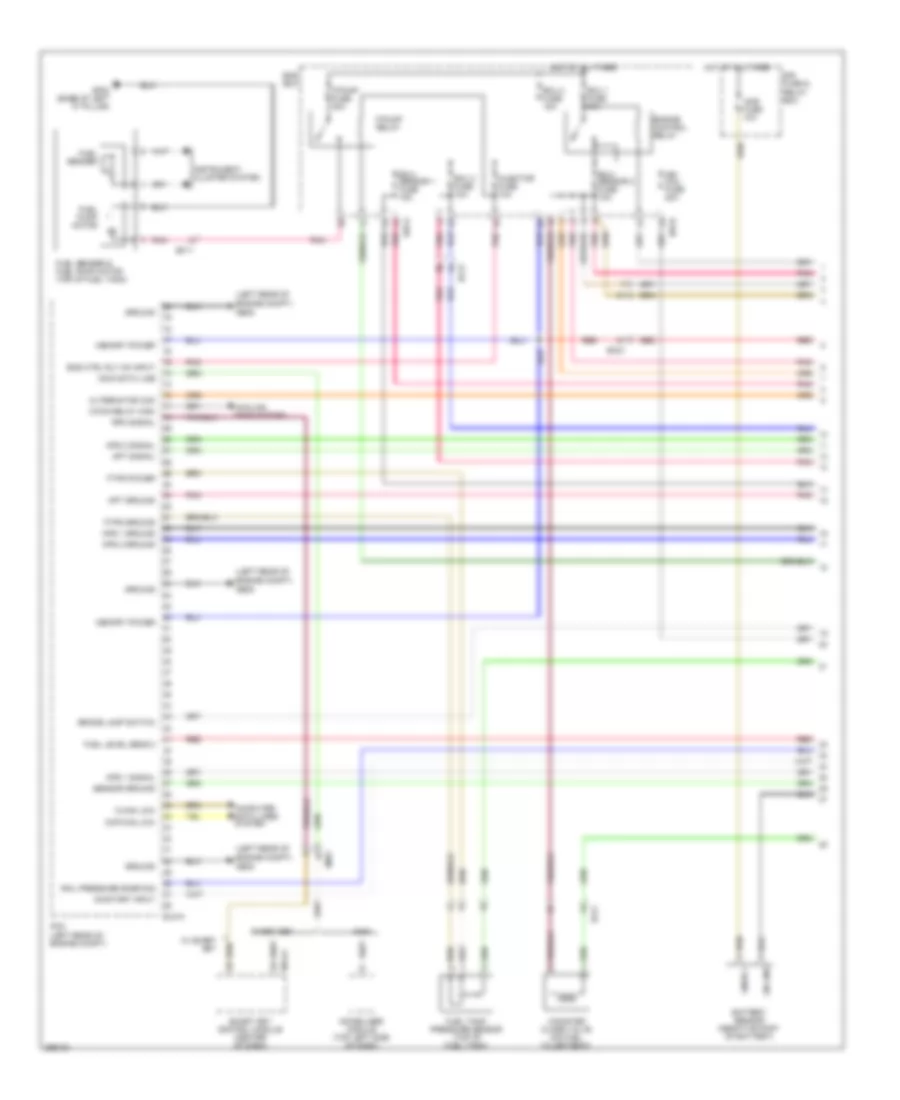 3 3L Engine Performance Wiring Diagram 1 of 7 for Hyundai Azera 2012