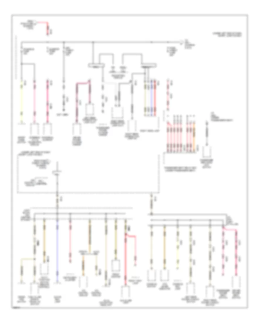 Power Distribution Wiring Diagram 5 of 6 for Hyundai Azera 2012