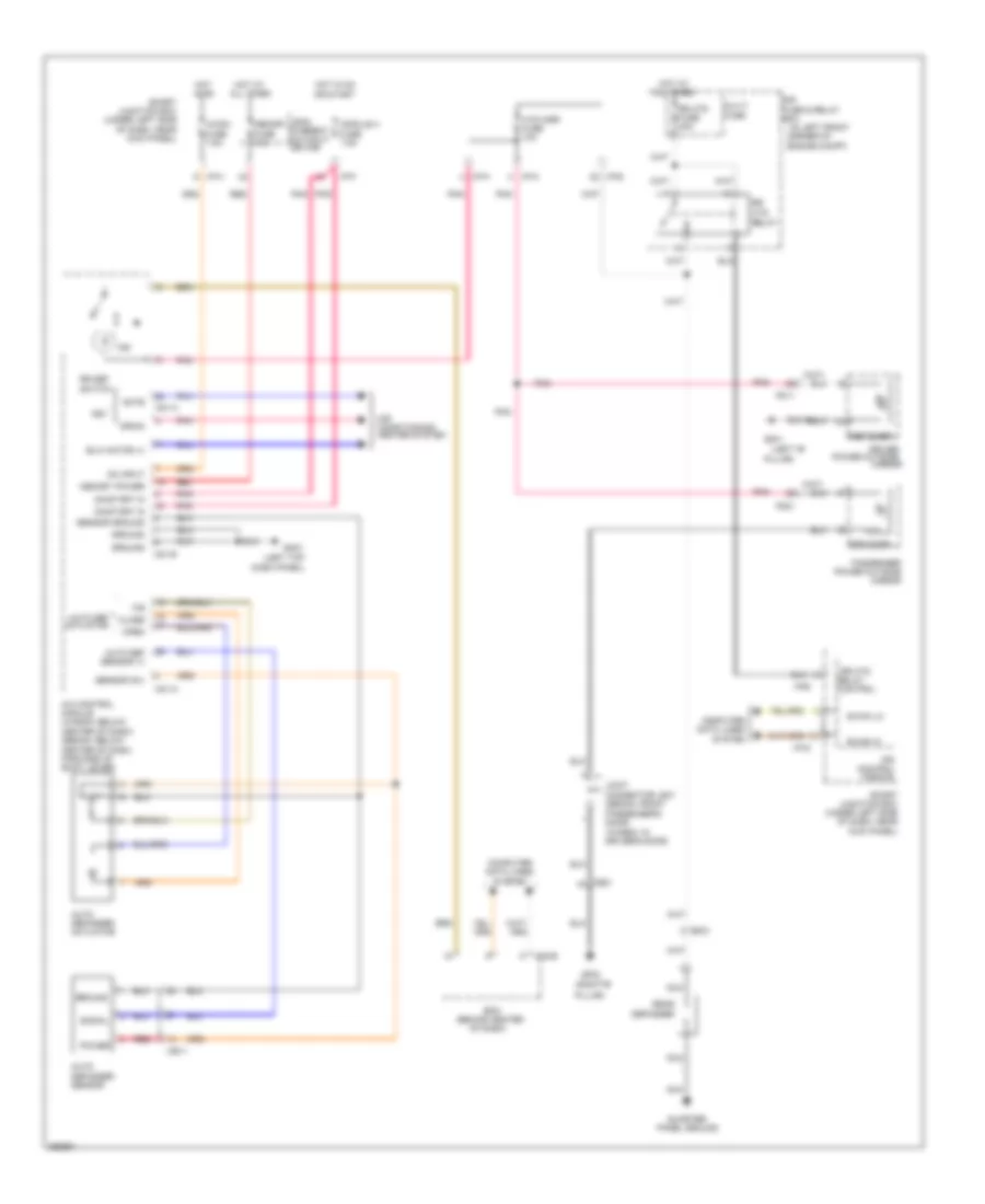 Defoggers Wiring Diagram with Auto Defogger for Hyundai Elantra GLS 2012