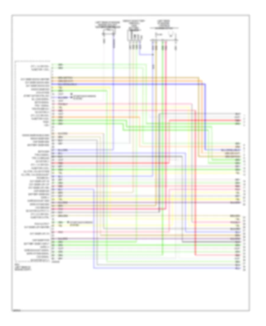 1.8L, Engine Performance Wiring Diagram, MT (1 of 5) for Hyundai Elantra GLS 2012