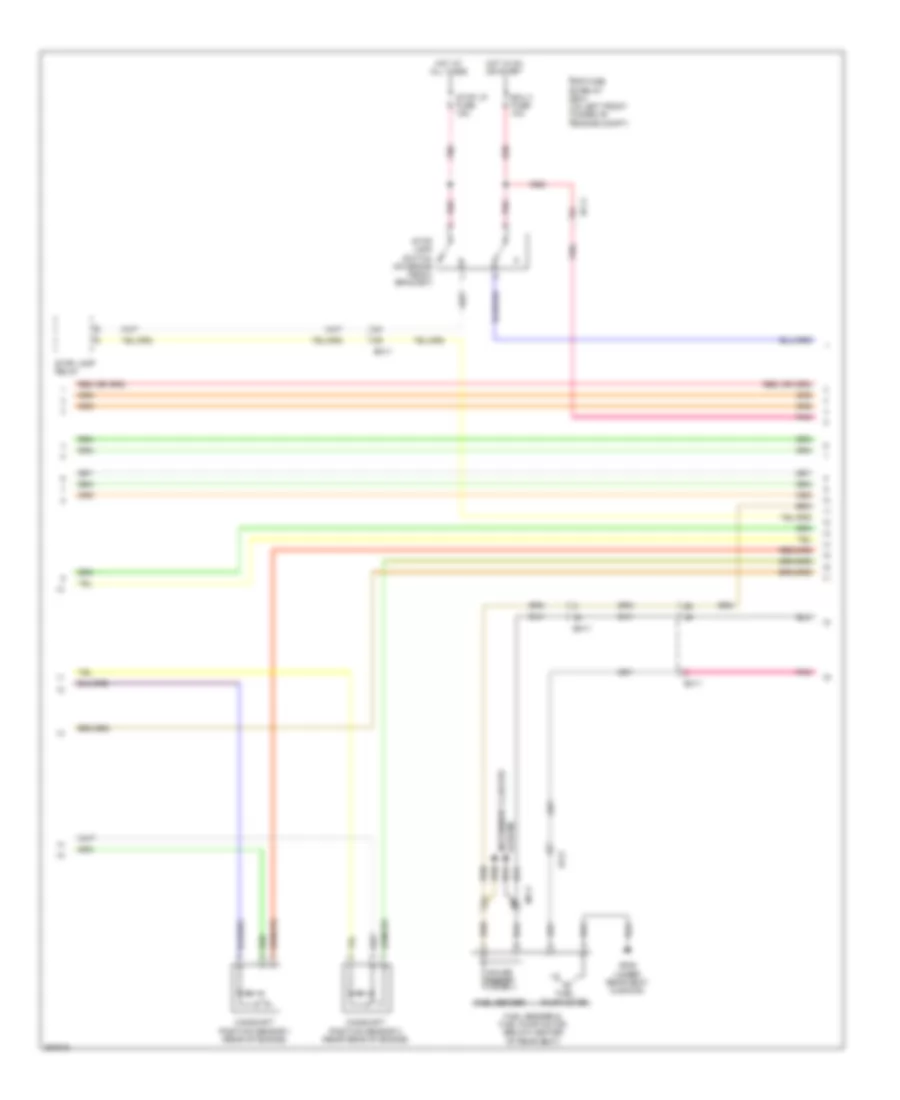 1.8L, Engine Performance Wiring Diagram, MT (3 of 5) for Hyundai Elantra GLS 2012