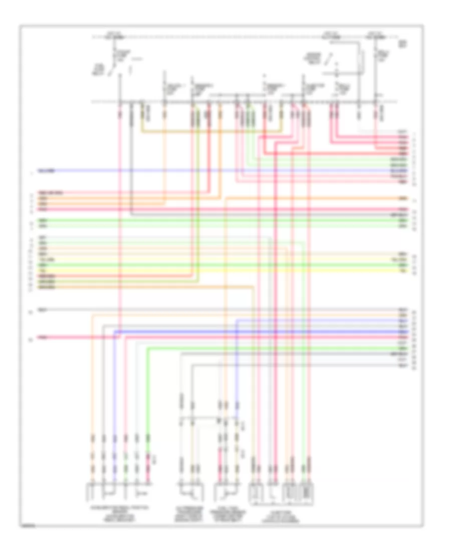 1.8L, Engine Performance Wiring Diagram, MT (4 of 5) for Hyundai Elantra GLS 2012