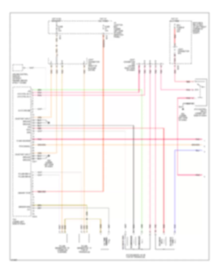 2 7L A T Wiring Diagram 1 of 2 for Hyundai Tucson Limited 2009