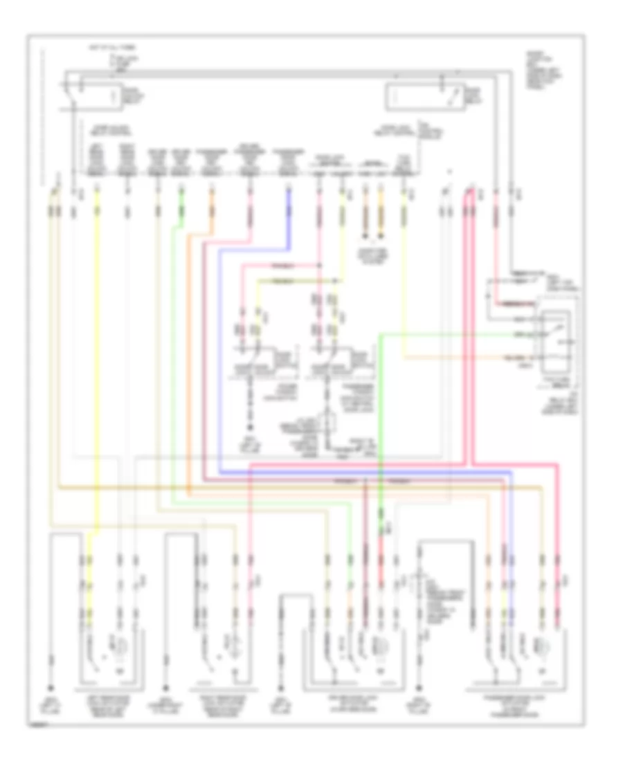 Forced Entry Wiring Diagram for Hyundai Elantra Limited 2012