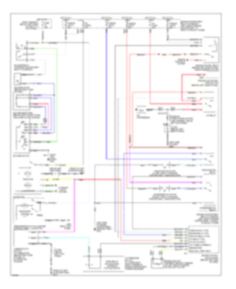 Manual AC Wiring Diagram for Hyundai Tiburon 2000