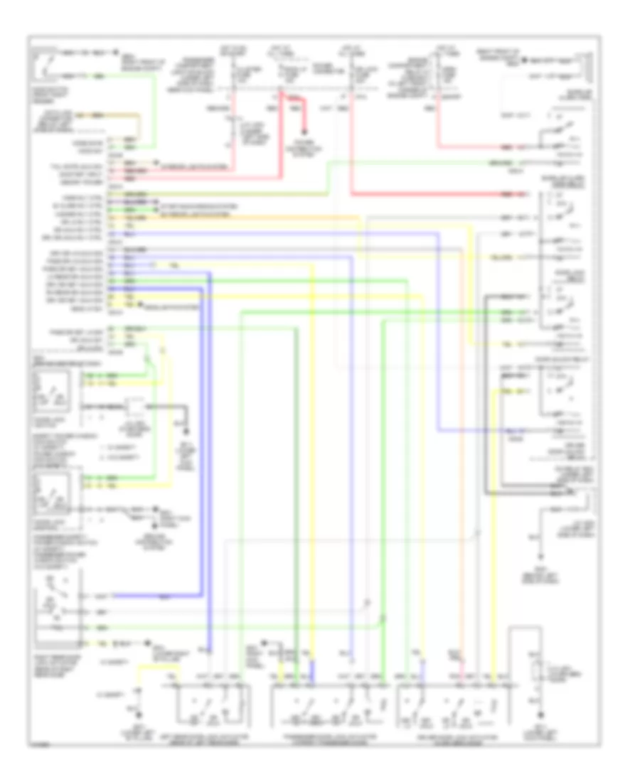 Forced Entry Wiring Diagram for Hyundai Elantra Touring GLS 2012