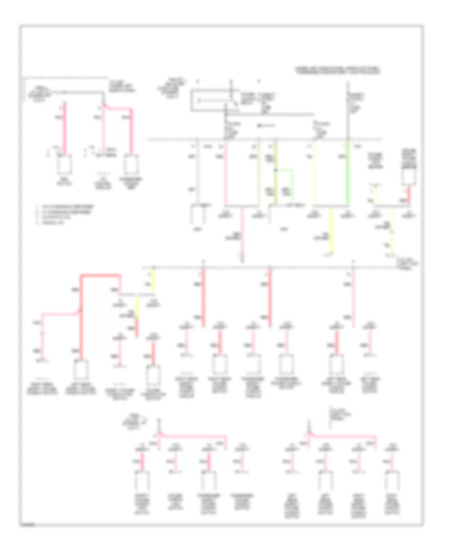 Power Distribution Wiring Diagram (7 of 7) for Hyundai Elantra Touring GLS 2012