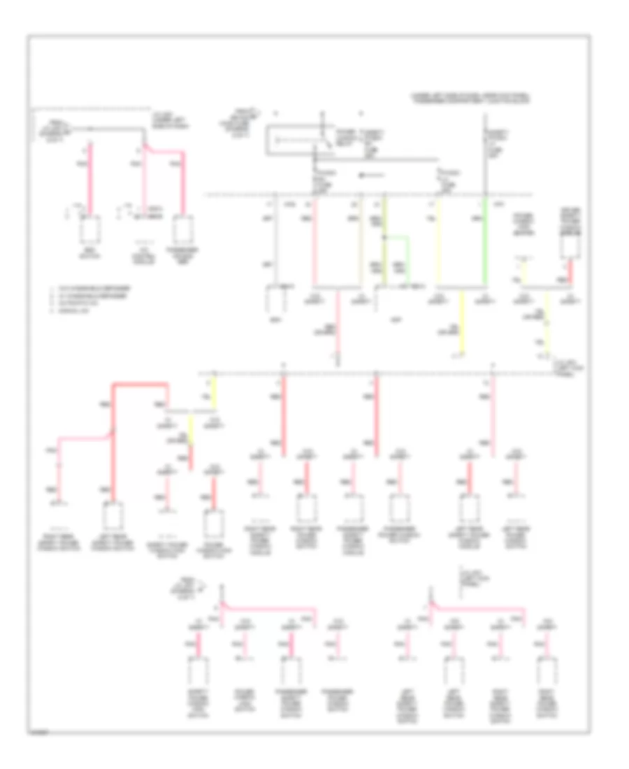 Power Distribution Wiring Diagram 7 of 7 for Hyundai Elantra Touring GLS 2012