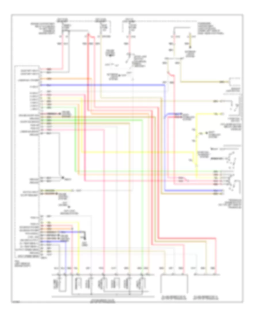 Transmission Wiring Diagram for Hyundai Elantra Touring GLS 2012