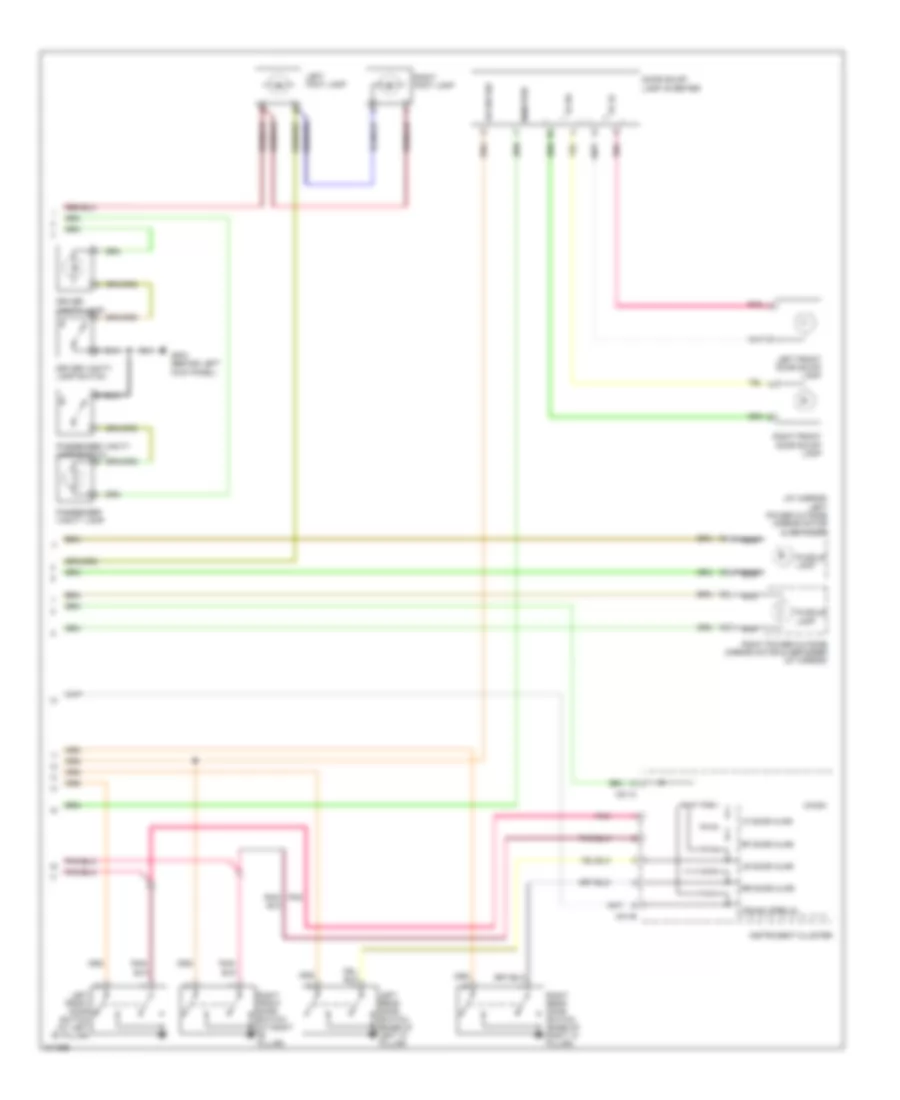 Courtesy Lamps Wiring Diagram 2 of 2 for Hyundai Veracruz GLS 2009