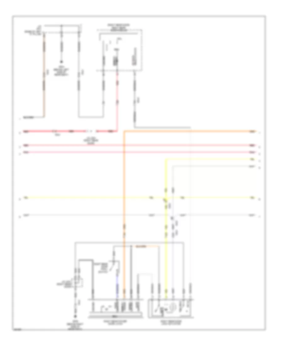Forced Entry Wiring Diagram (3 of 4) for Hyundai Equus Signature 2012