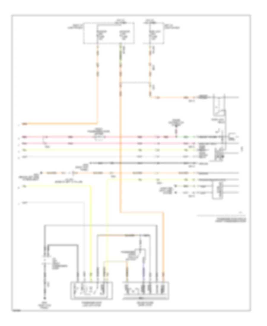 Forced Entry Wiring Diagram (4 of 4) for Hyundai Equus Signature 2012
