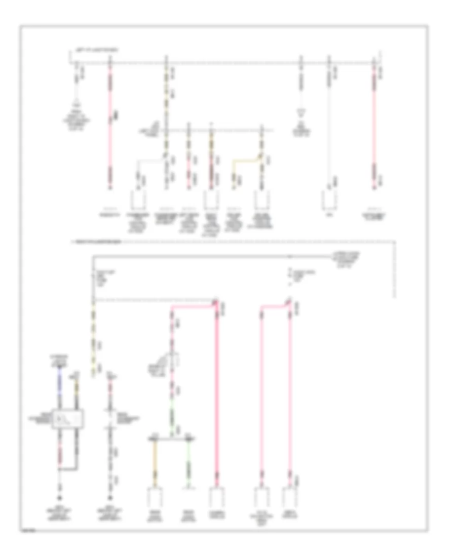 Power Distribution Wiring Diagram (9 of 10) for Hyundai Equus Signature 2012