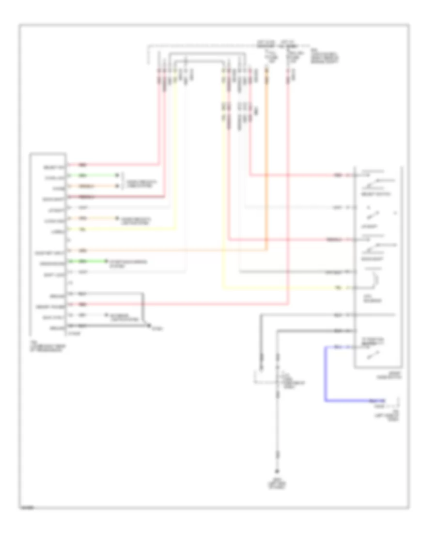 4 6L Transmission Wiring Diagram for Hyundai Equus Signature 2012