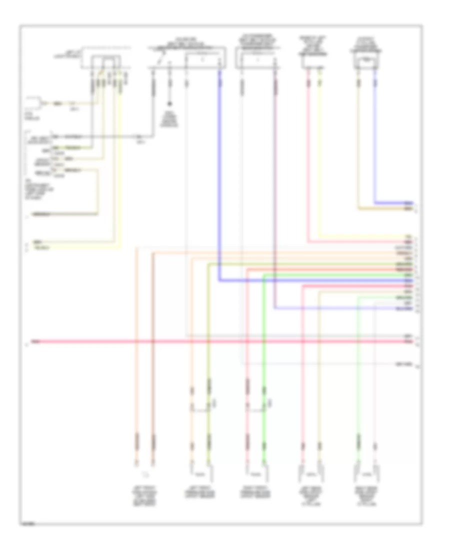 Supplemental Restraints Wiring Diagram 2 of 3 for Hyundai Genesis 3 8 2012