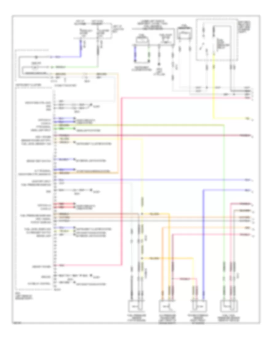 3 8L Engine Performance Wiring Diagram 1 of 6 for Hyundai Genesis 3 8 2012