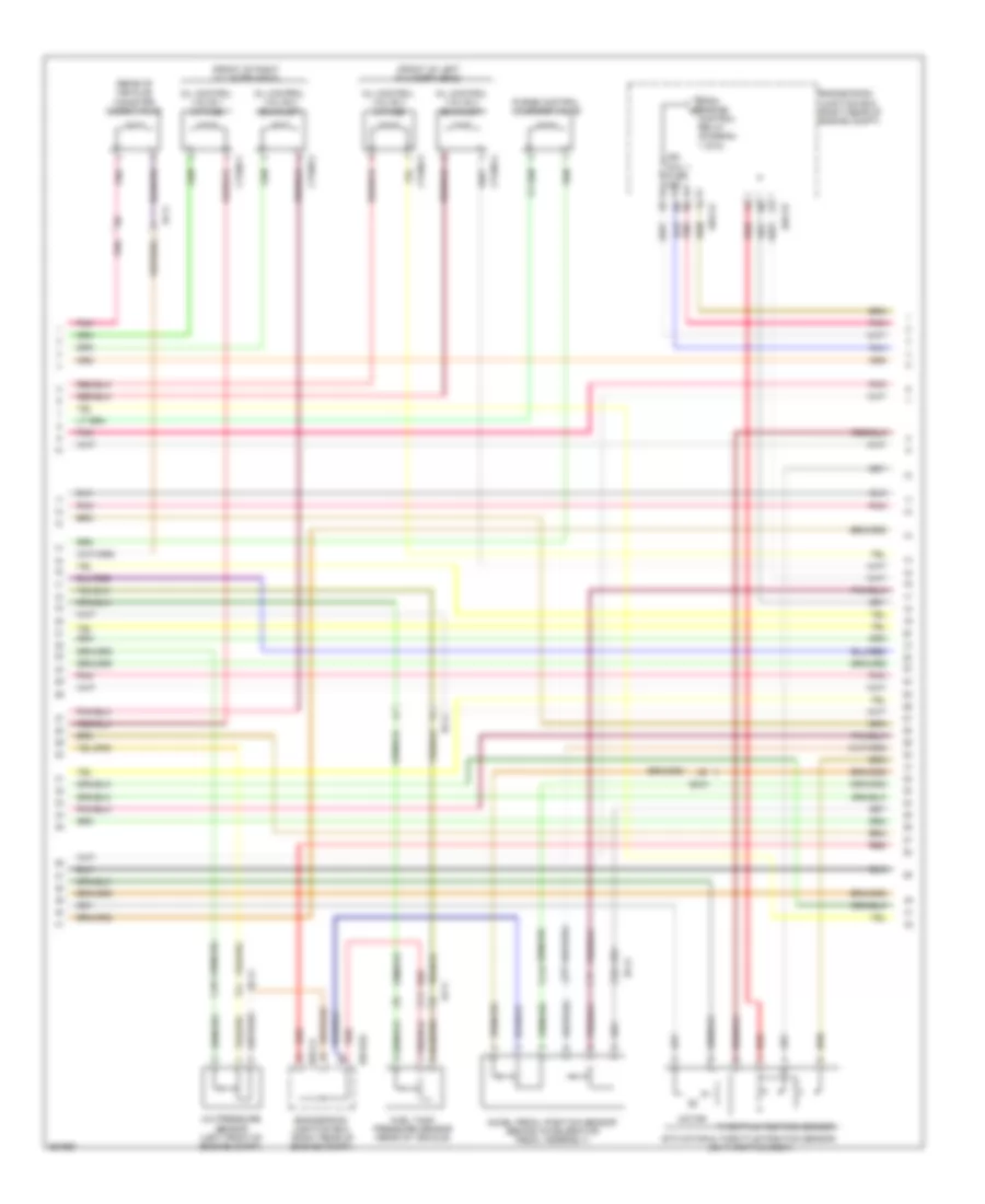 5.0L, Engine Performance Wiring Diagram (3 of 6) for Hyundai Genesis 3.8 2012