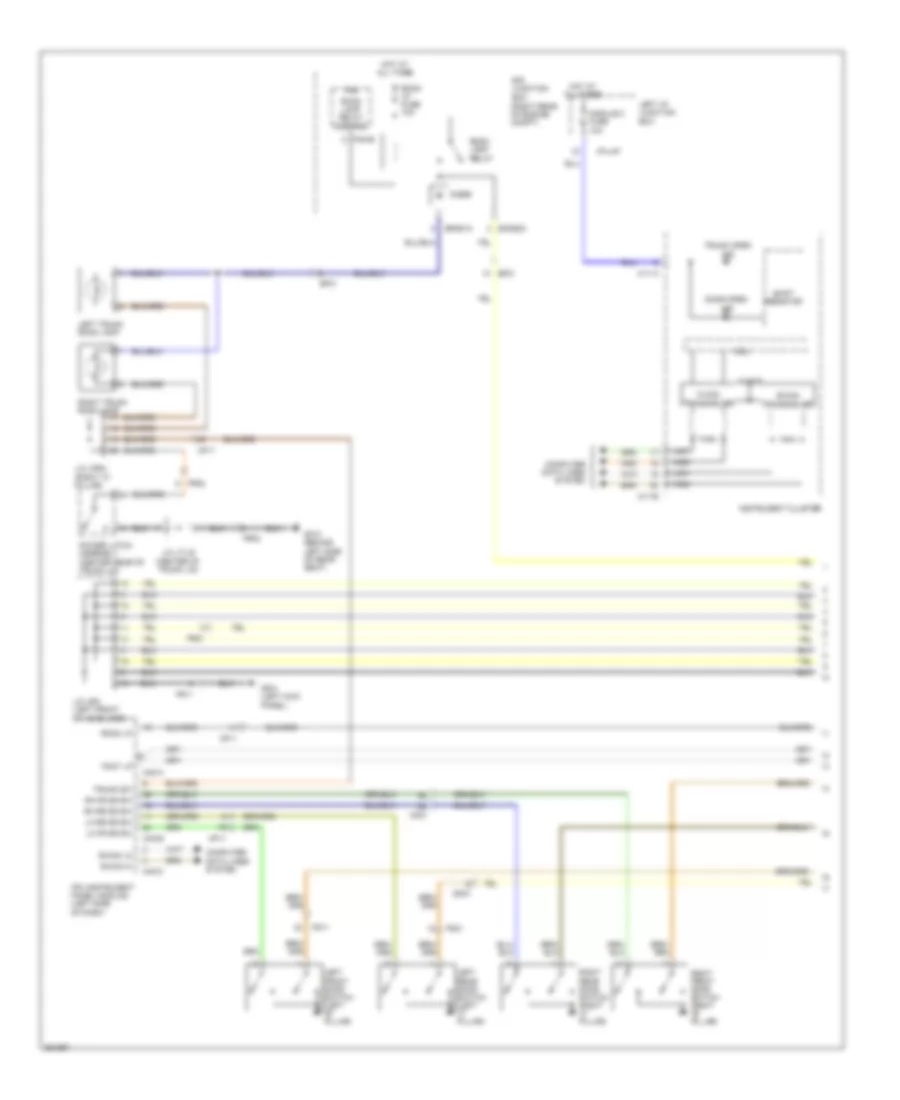 Courtesy Lamps Wiring Diagram 1 of 2 for Hyundai Genesis 3 8 2012