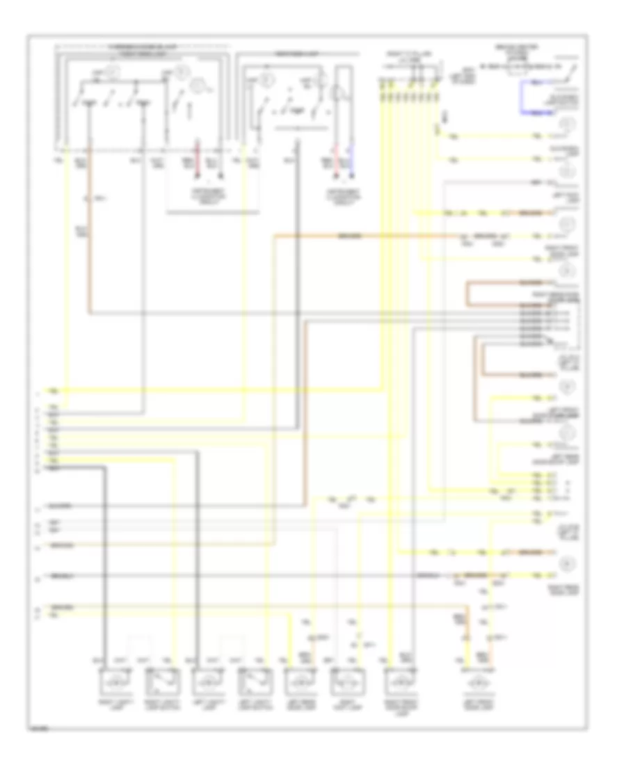 Courtesy Lamps Wiring Diagram (2 of 2) for Hyundai Genesis 3.8 2012