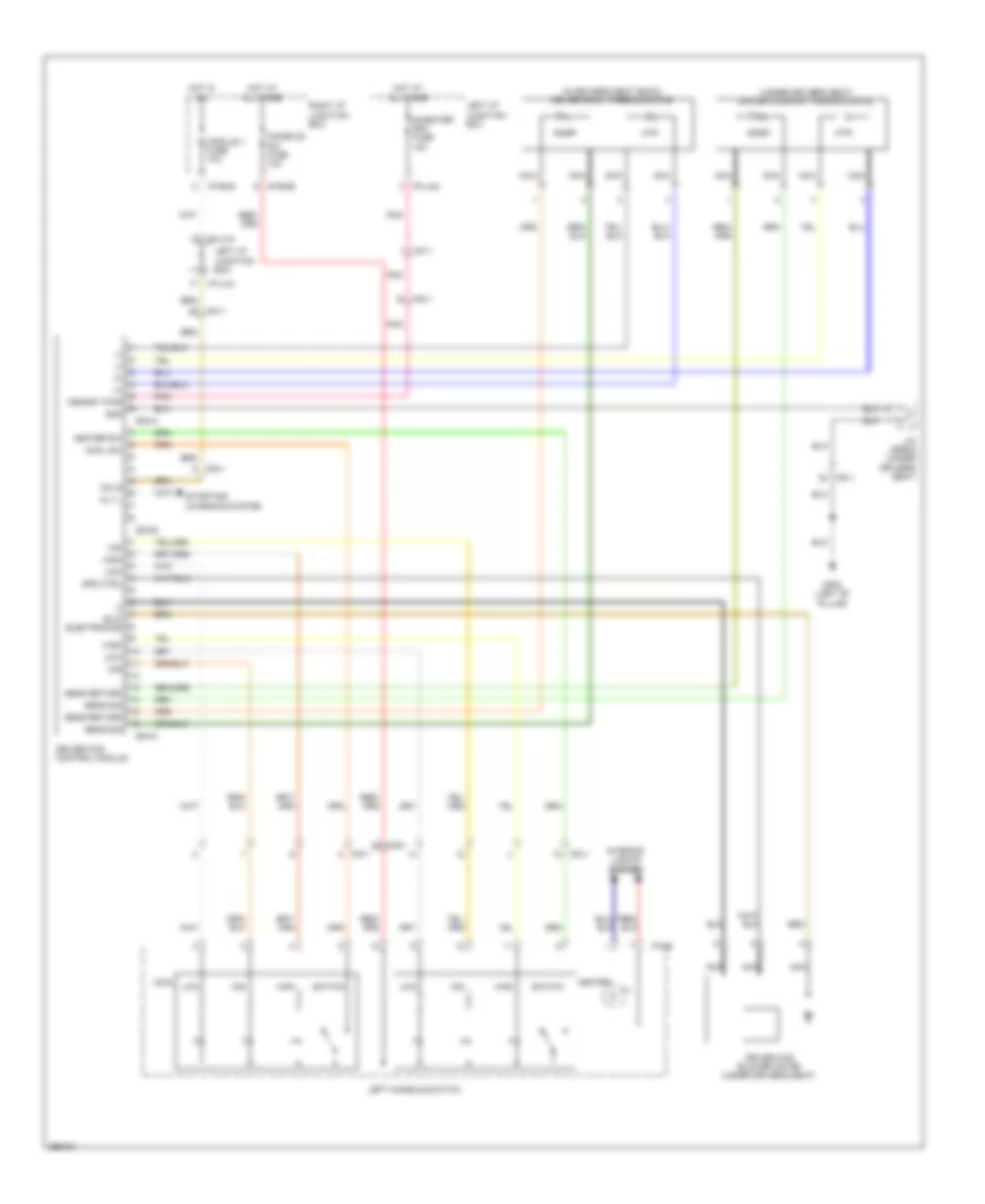 Climate Control Seats Wiring Diagram for Hyundai Genesis 3 8 2012
