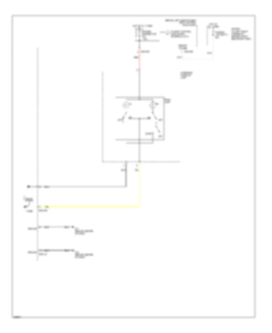 Courtesy Lamps Wiring Diagram 1 of 2 for Hyundai Tiburon GT Limited 2006