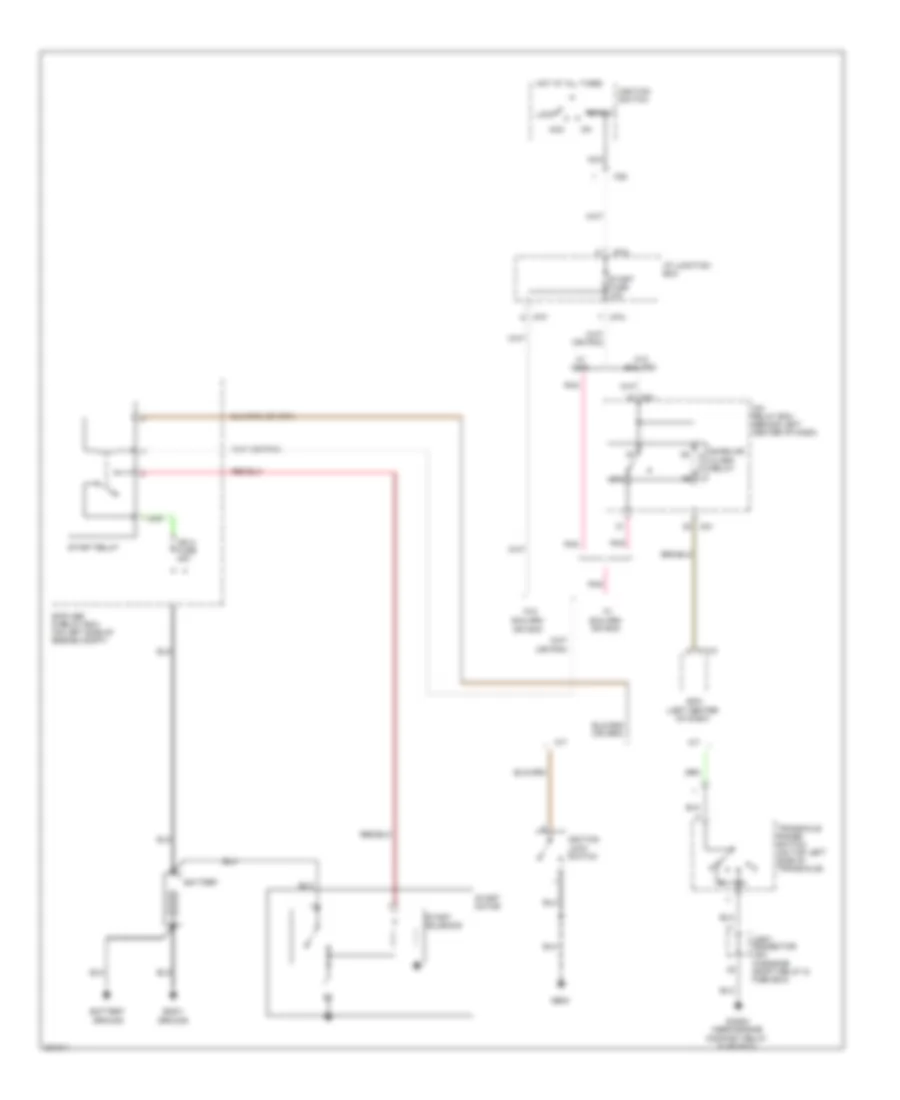 Starting Wiring Diagram for Hyundai Accent GLS 2010